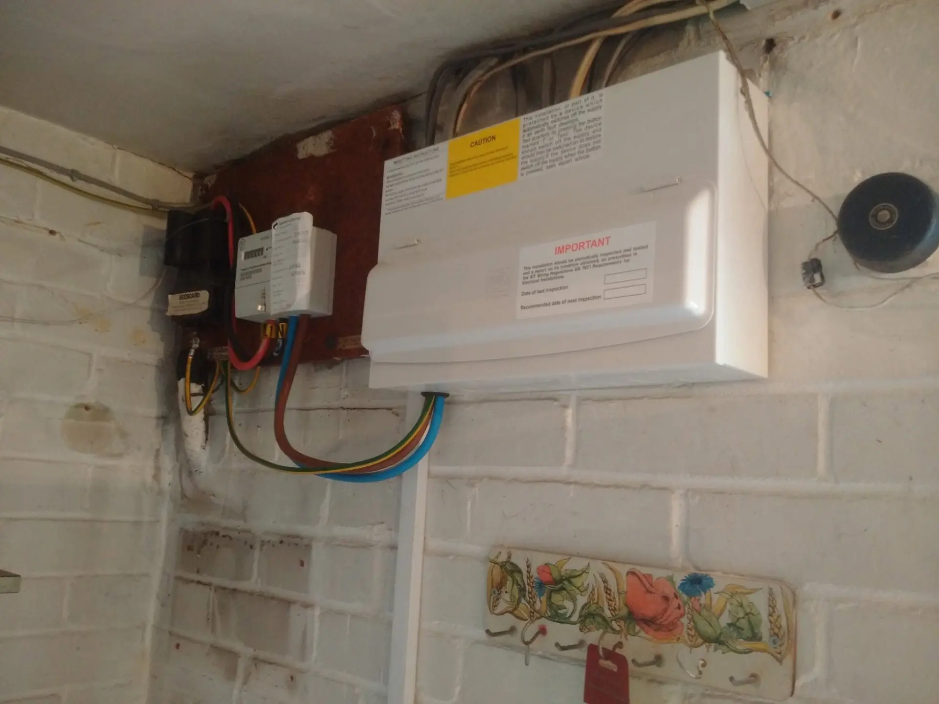 After: new consumer unit