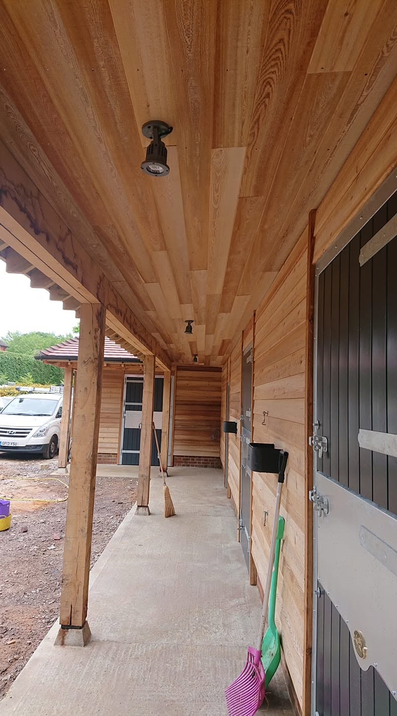 Stable block lighting
