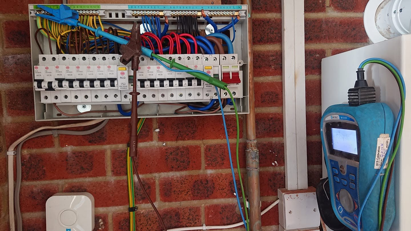 Consumer unit upgrade & testing